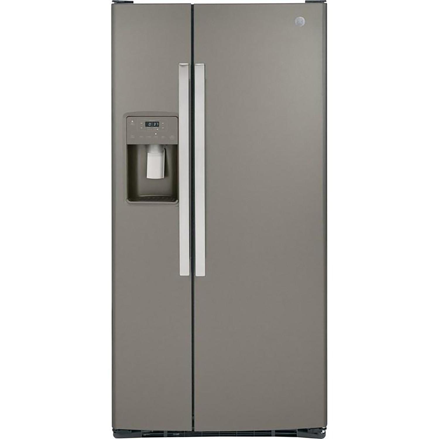 33" 23 Cu.Ft. Side-By-Side Refrigerator with Water & Ice