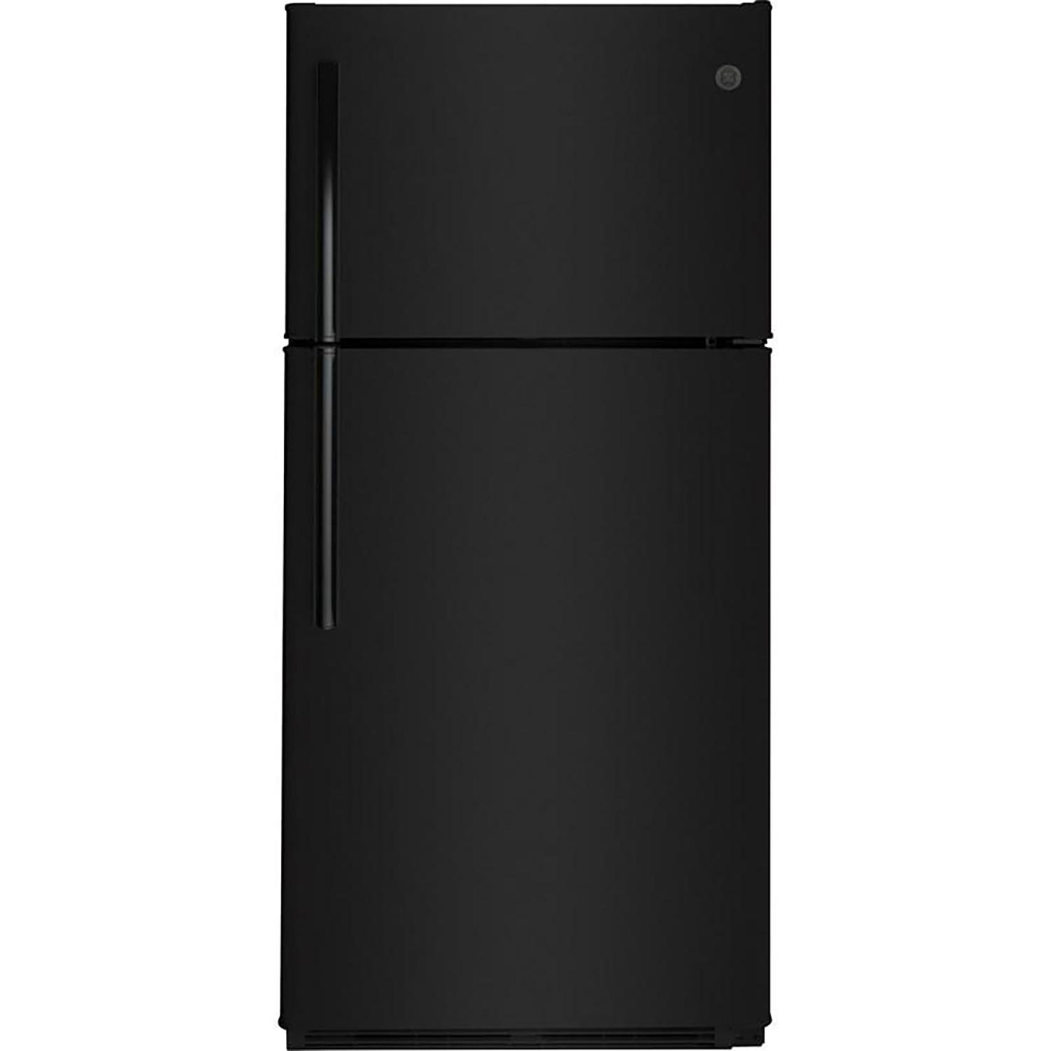 30" 18 Cu.Ft. Top-Freezer Refrigerator-Black