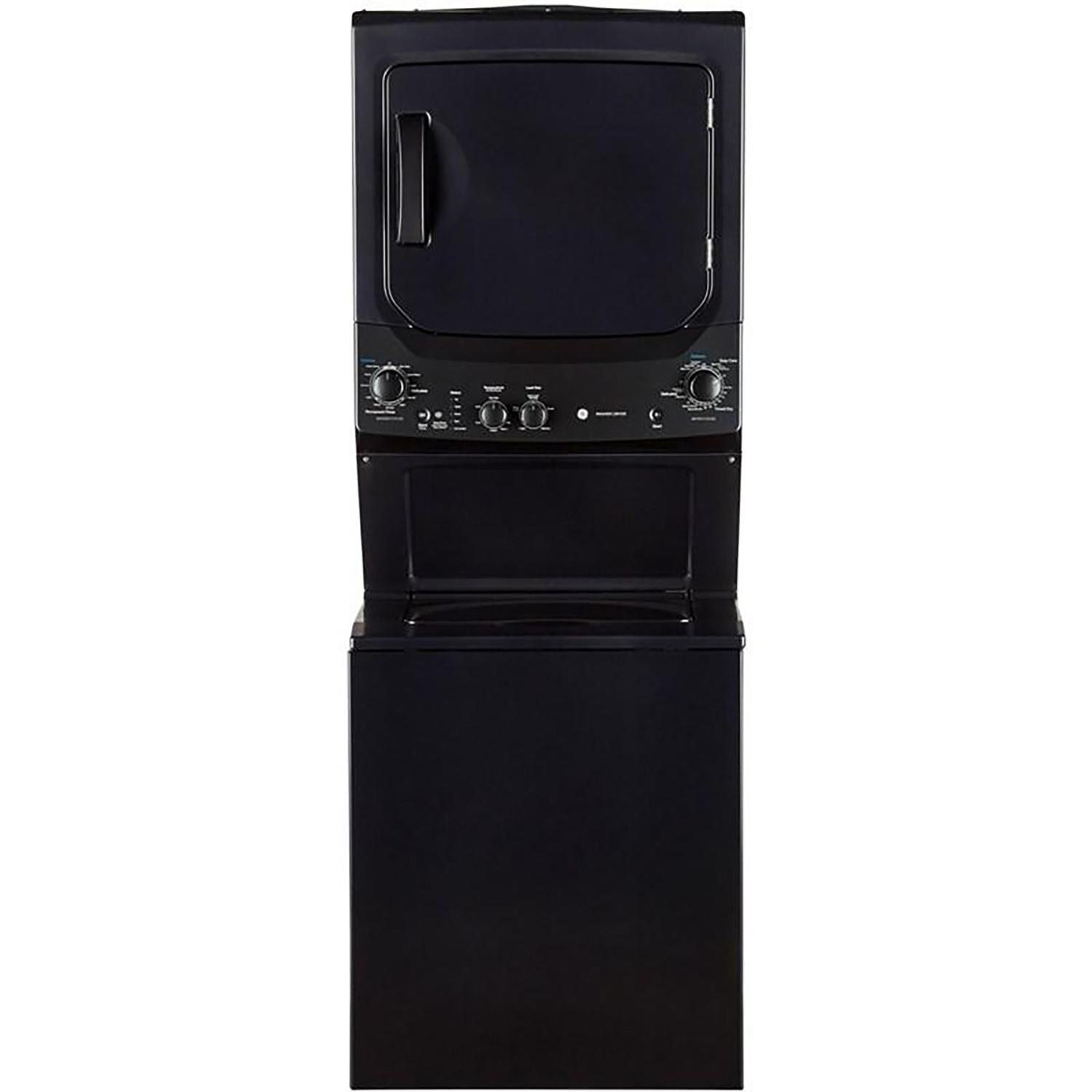 Stacked Washer/Dryer Electric Laundry Center diamond grey
