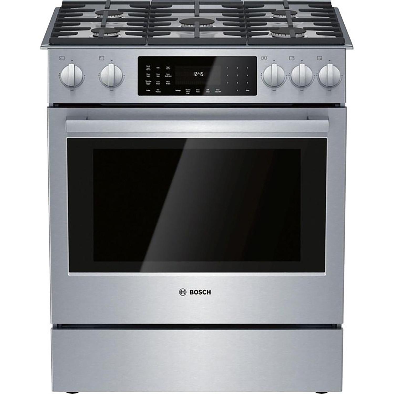 Cuisinière biénergie encastrable de 30po à 11 modes de cuiss