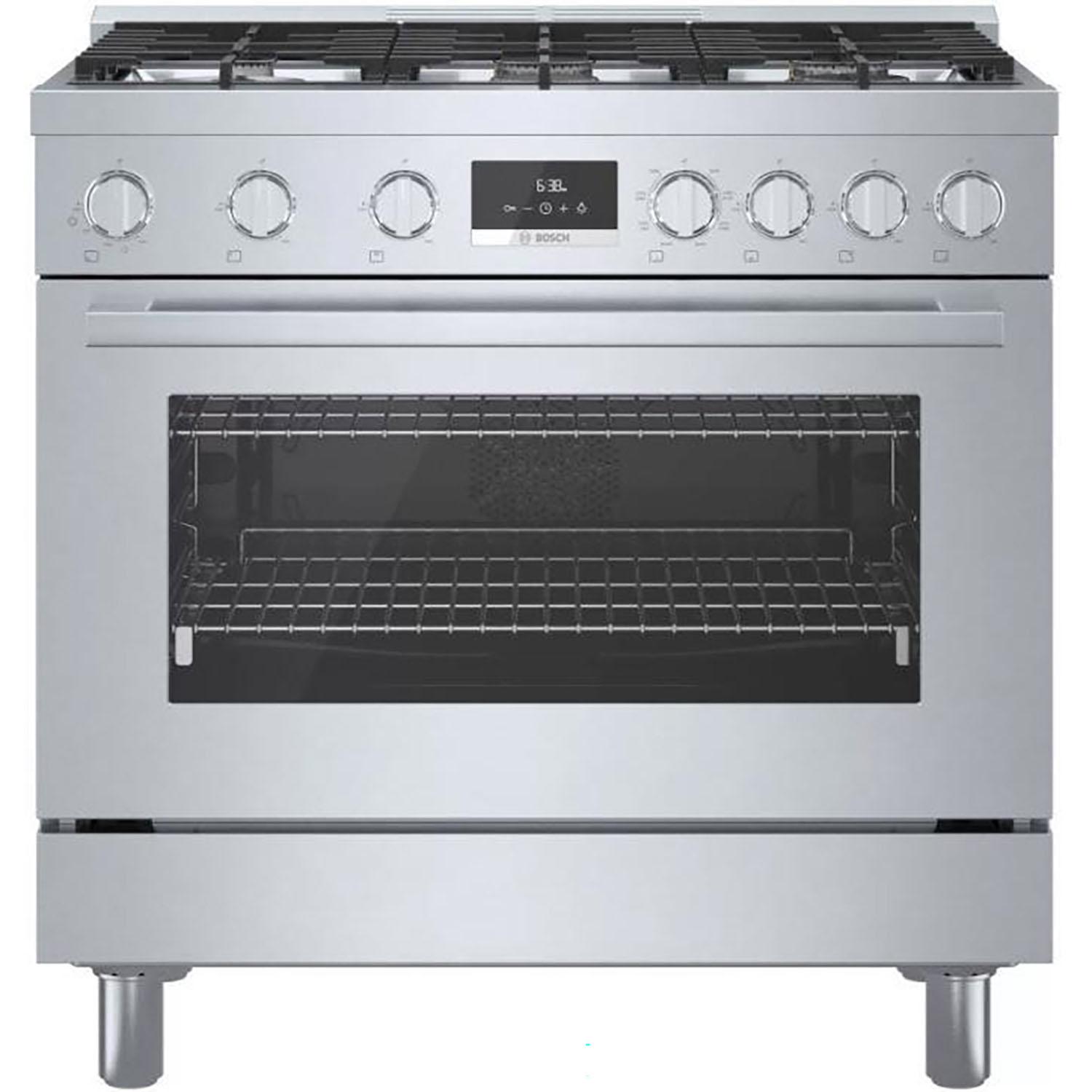 36" Dual Fuel Range w/ European Convection Tech
