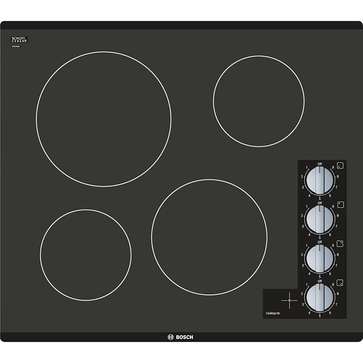 24" Built-in Electric Cooktop