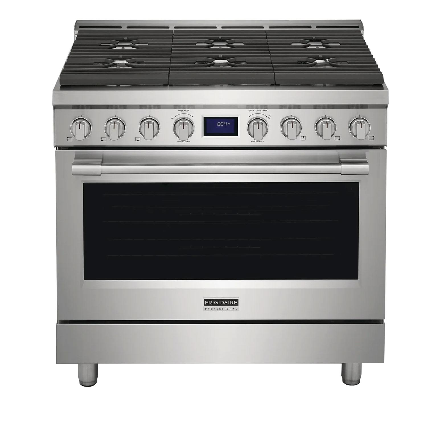 36" Front Control Freestanding Gas Range