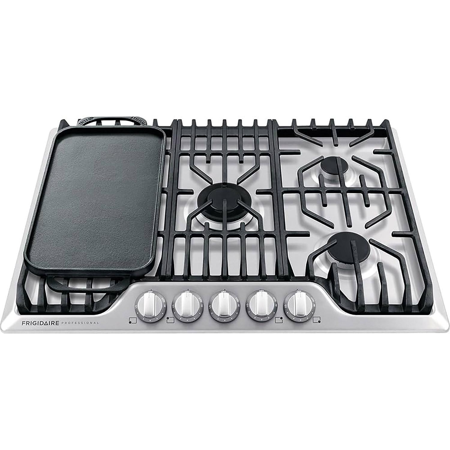 30" Gas Cooktop with Griddle