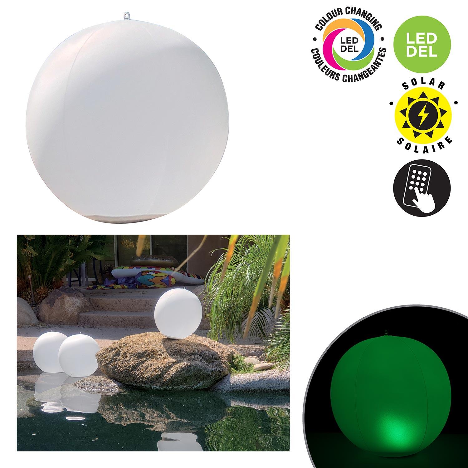 Solar RGB Colour changing Inflatable Glow Ball