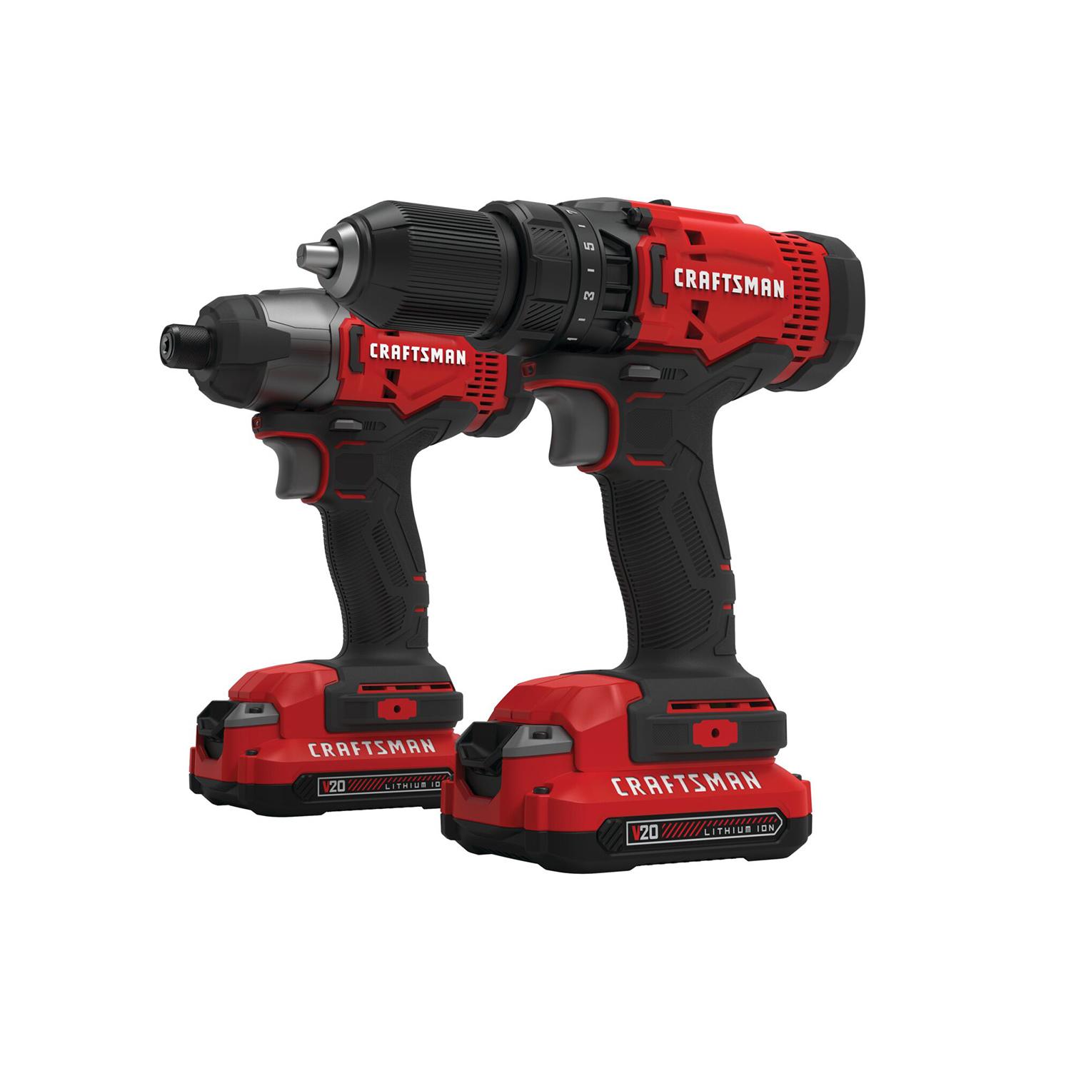20-Volt Max Cordless Drill And Impact Driver