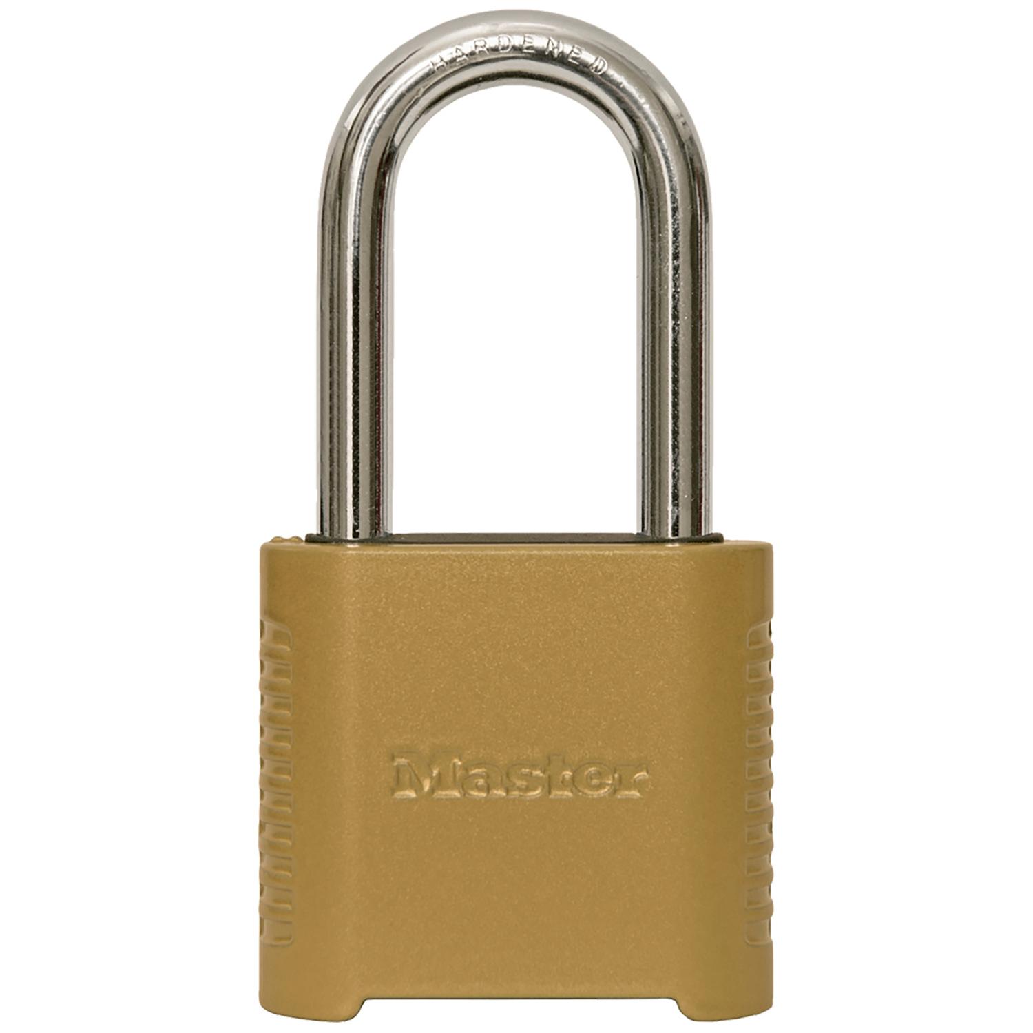 2" Wide Set Your Own Combination Padlock with 2" Shackle