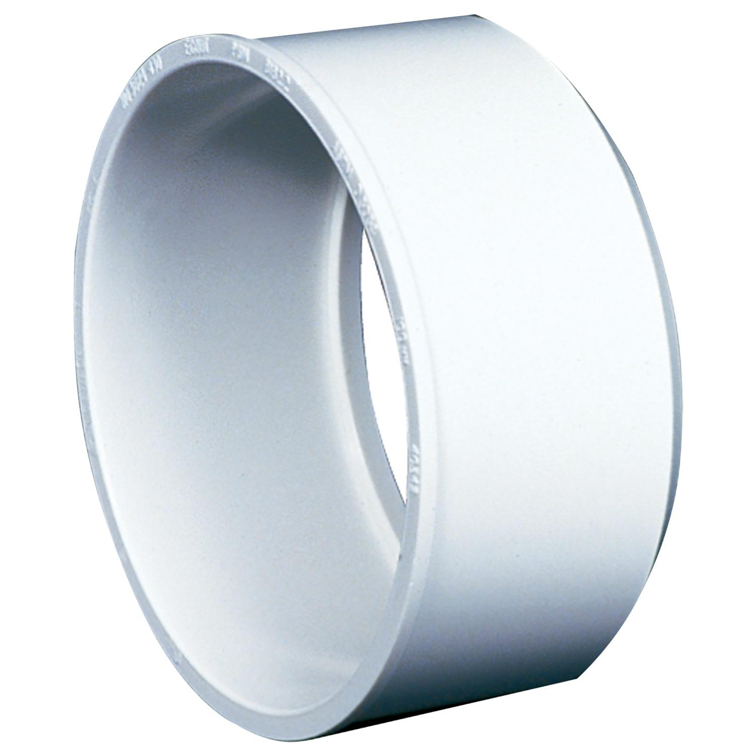 Adaptateur Manchon PVC (DWV à SD) Mâle à Femelle - Blanc