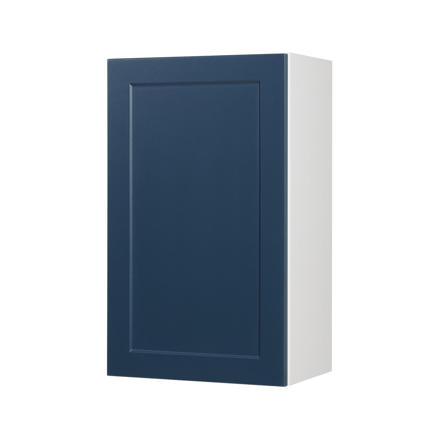 Wall Cabinet 18x30 Shaker Dark Blue