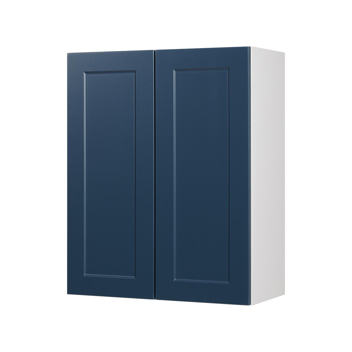 Armoire Murale 24x30 Shaker Bleu Foncé