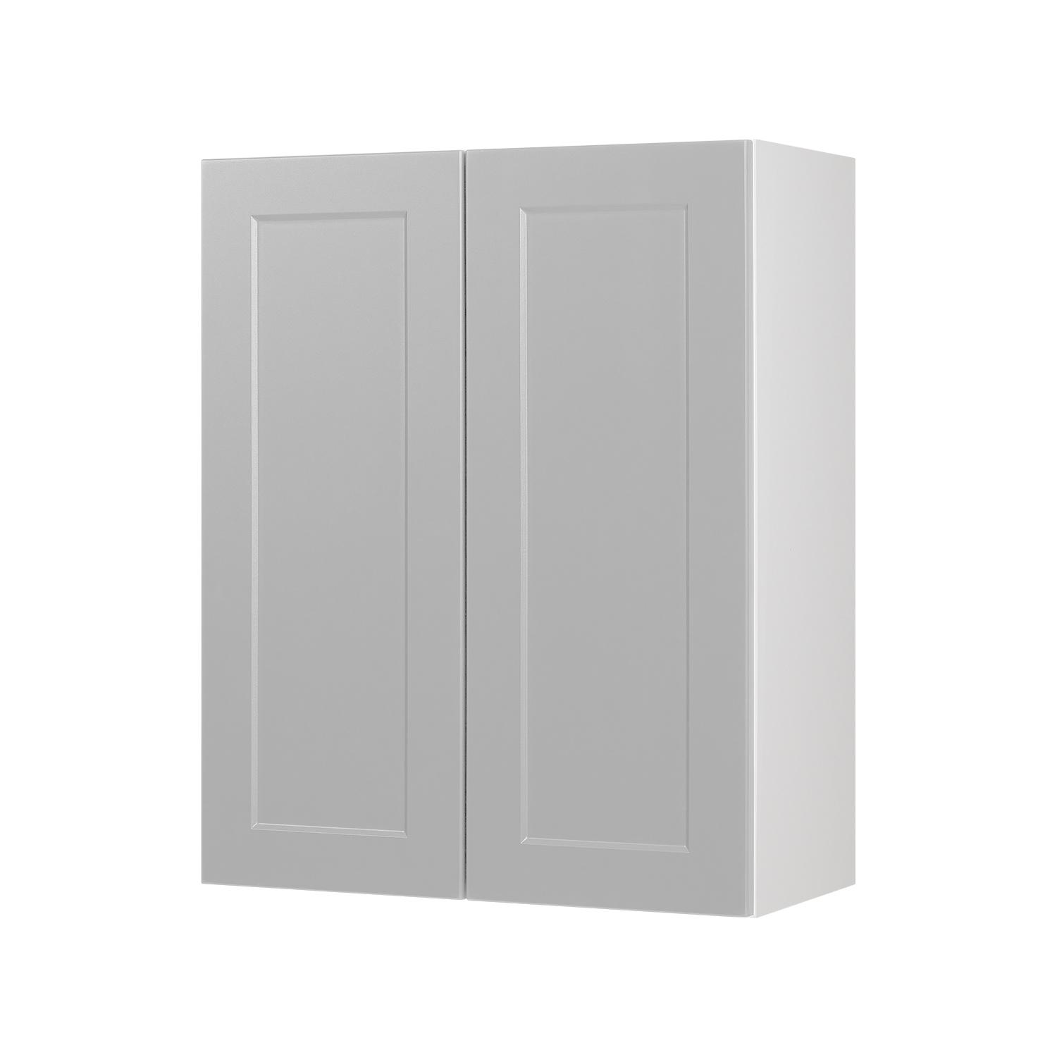 Armoire Murale 24x30 Shaker Gris Clair