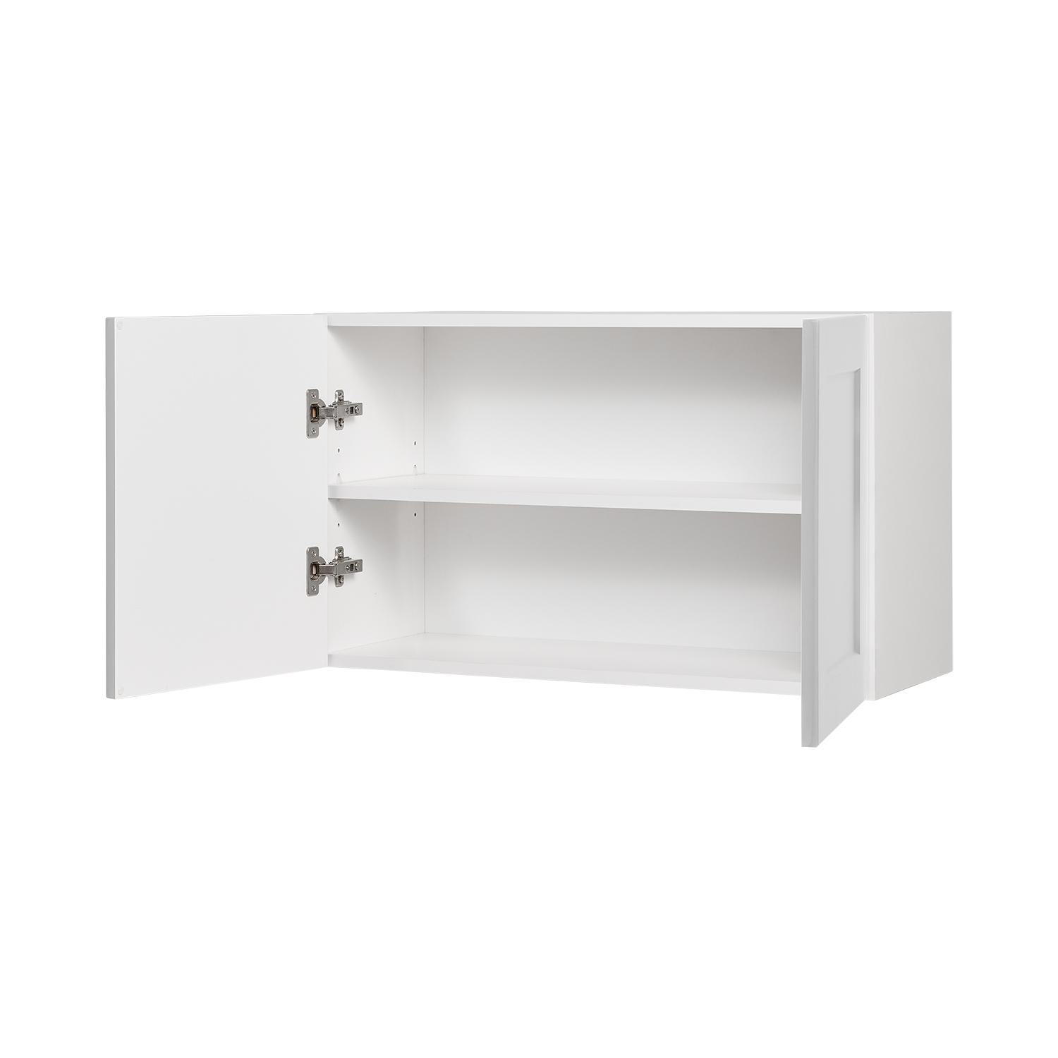 Armoire Murale pour Four 30x18 Shaker Gris Foncé Clair