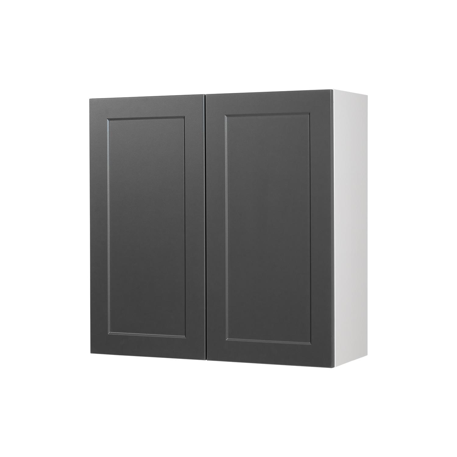 Wall Cabinet 30x30 Shaker Moonlight Grey