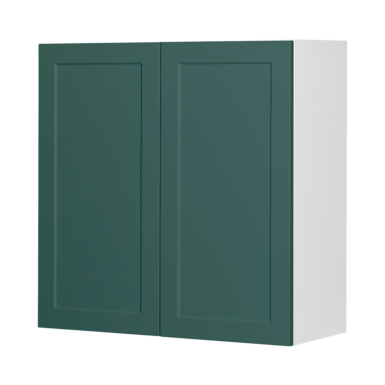 Wall Cabinet 30x30 Shaker Dark Green Luminia