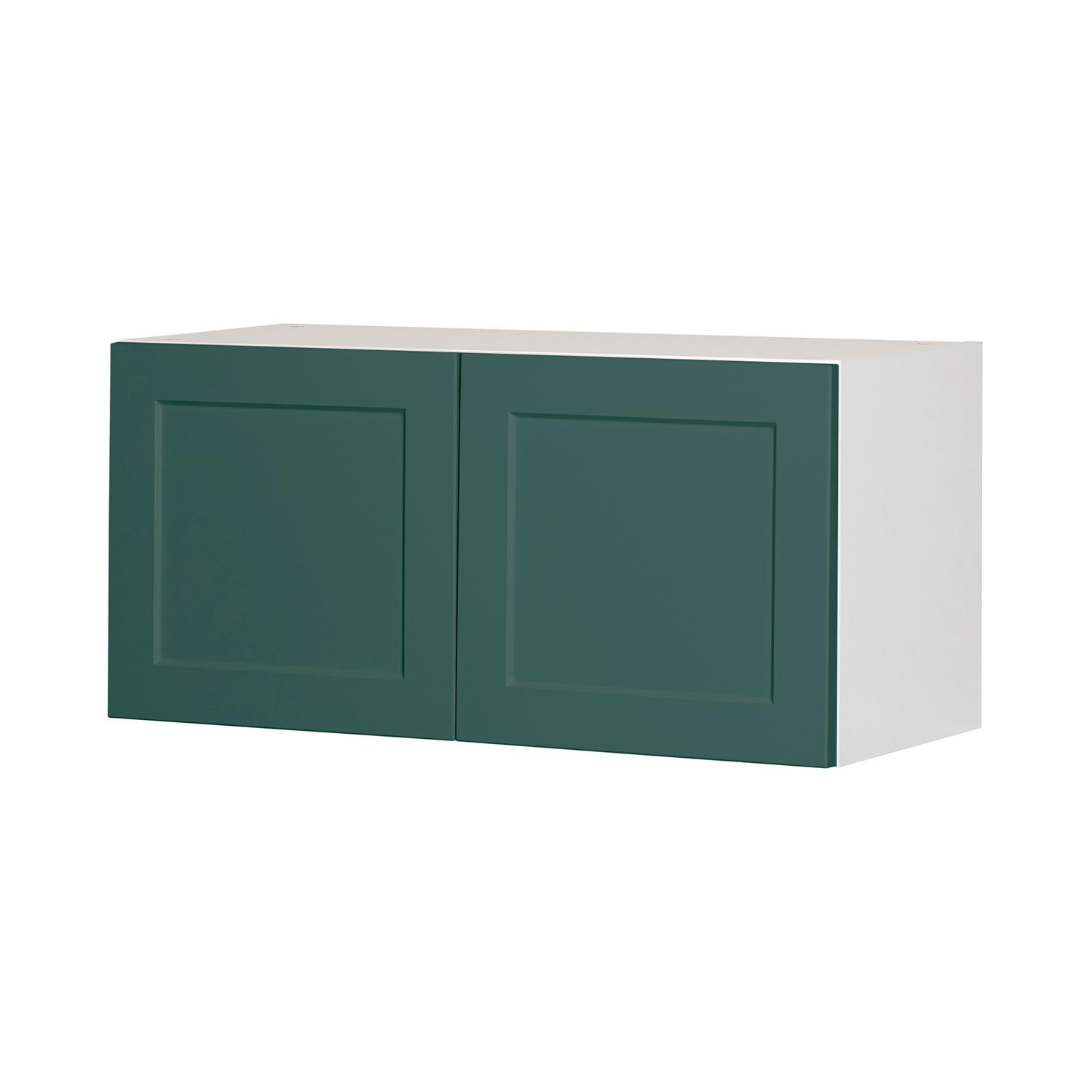 Armoire Réfrigérateur 30x14 Shaker Vert Foncé