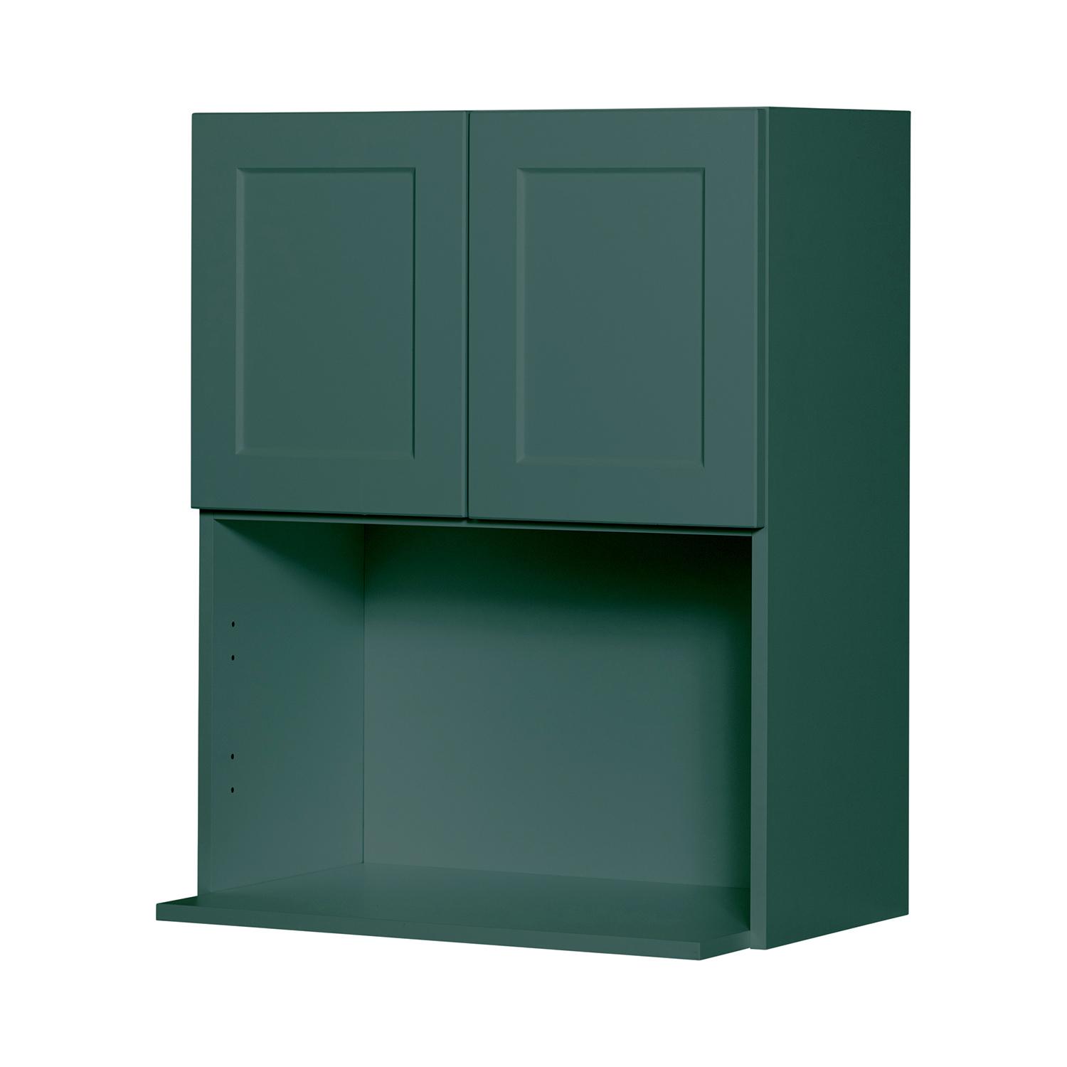 Armoire Murale pour Micro-Ondes 24x30 Vert Foncé Luminia