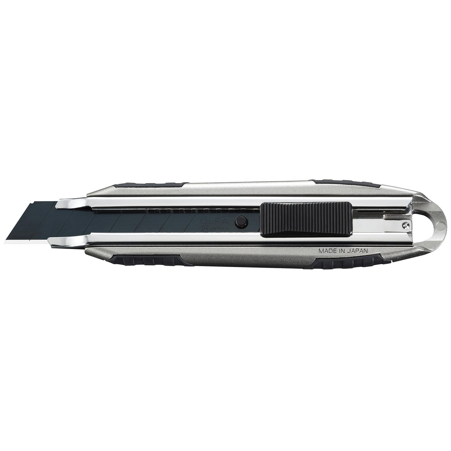 Couteau à cliquet OLFA 18mm MXP-L manche en aluminium moulé