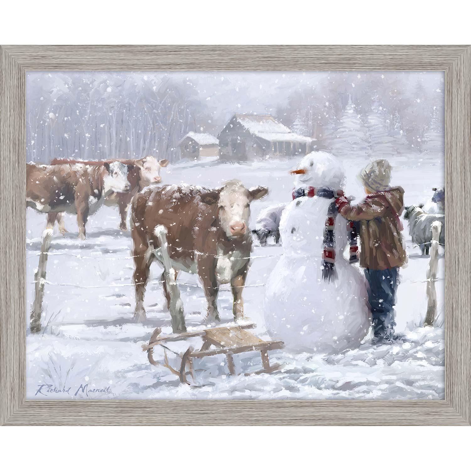 Ferme d’Hiver 25"x31"
