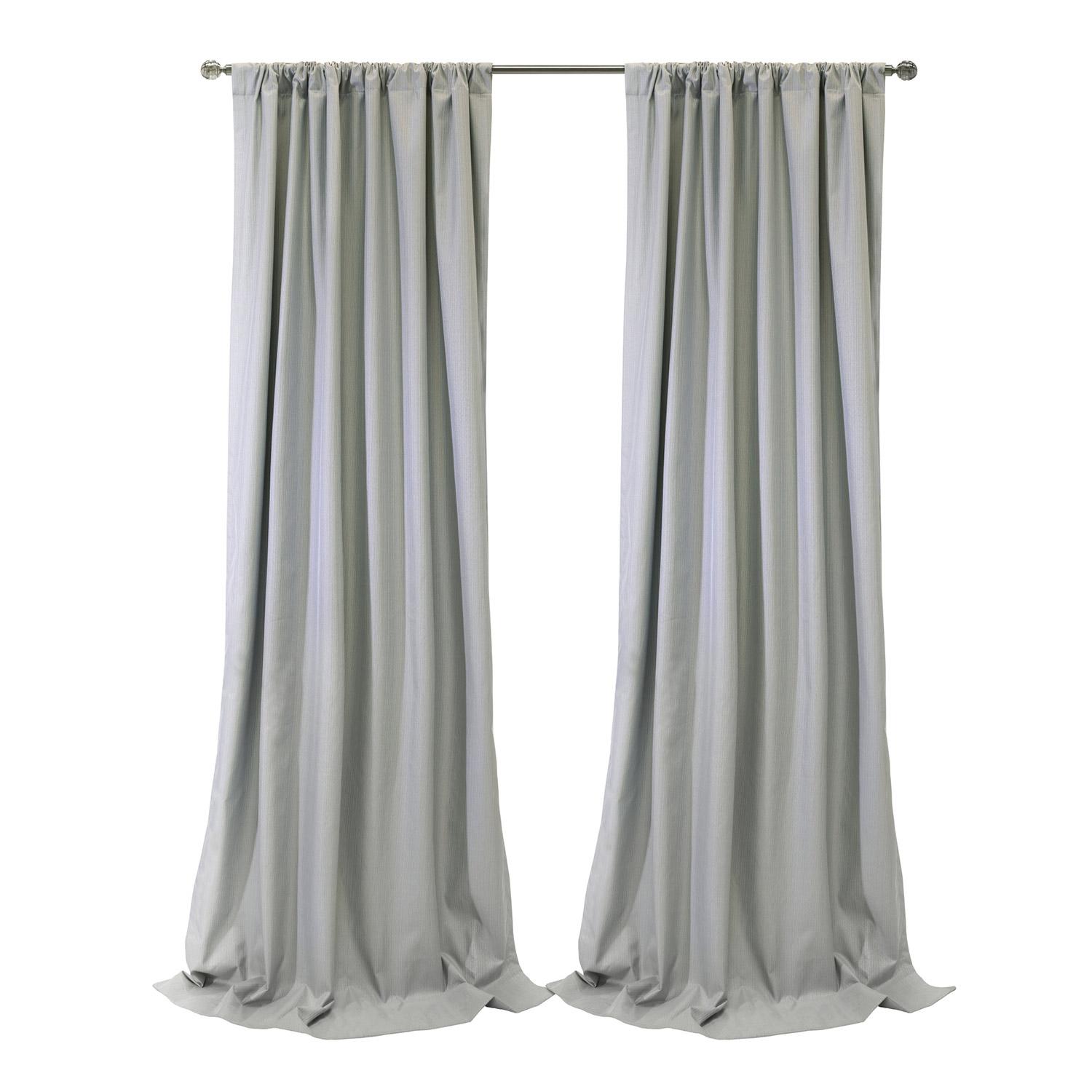 Rideau Occultant Double Tête Brooklyn 52 x 84 Gris