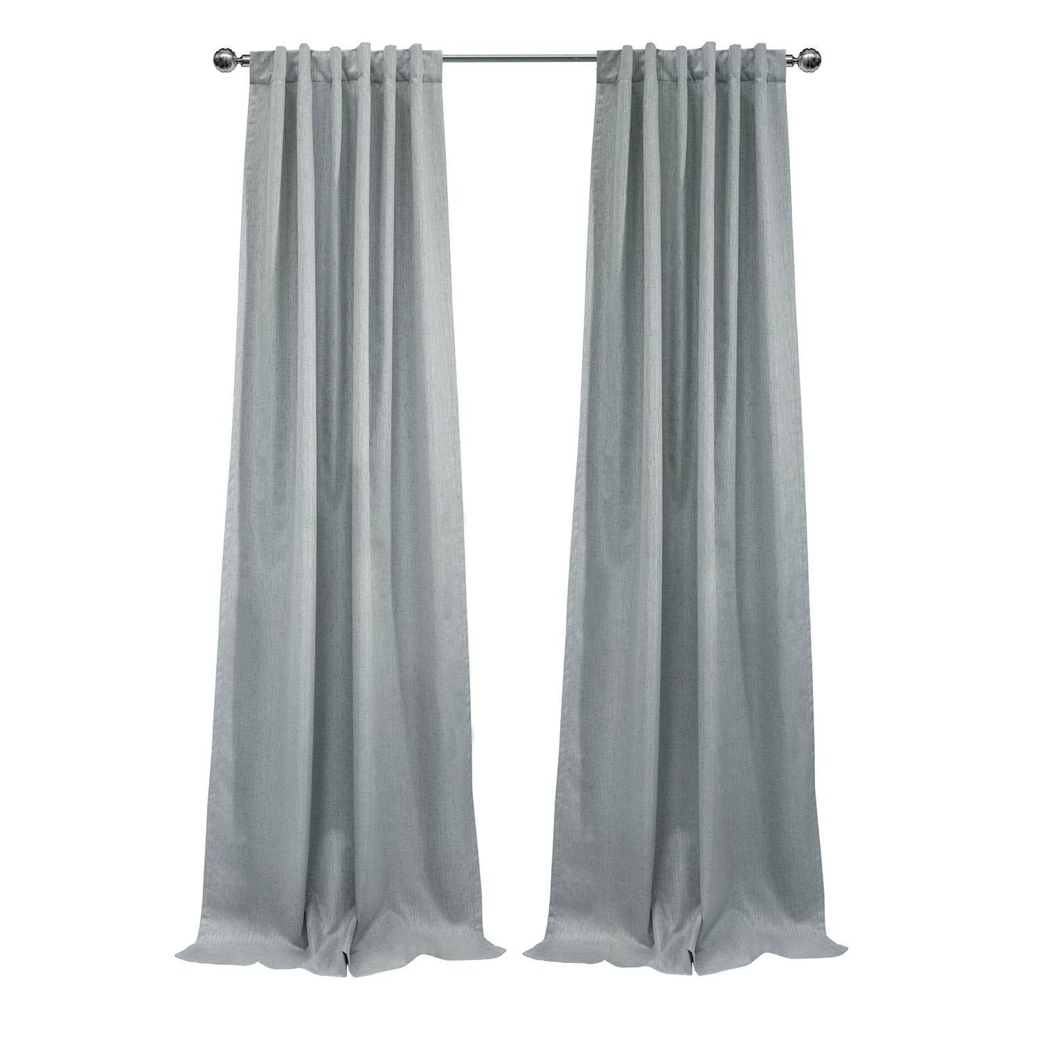 Denver Blackout Dual Header Curtain Panel 52 x 84