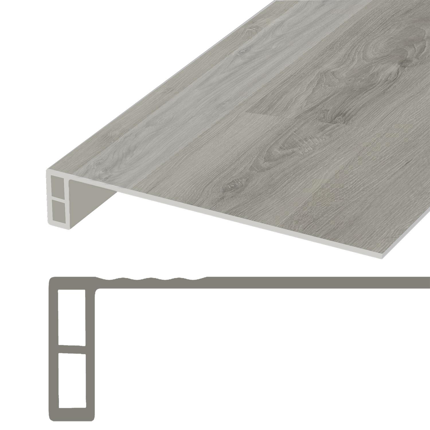 Marche et Contremarche Vinyle Gris Pierre 47.25"x11.8"