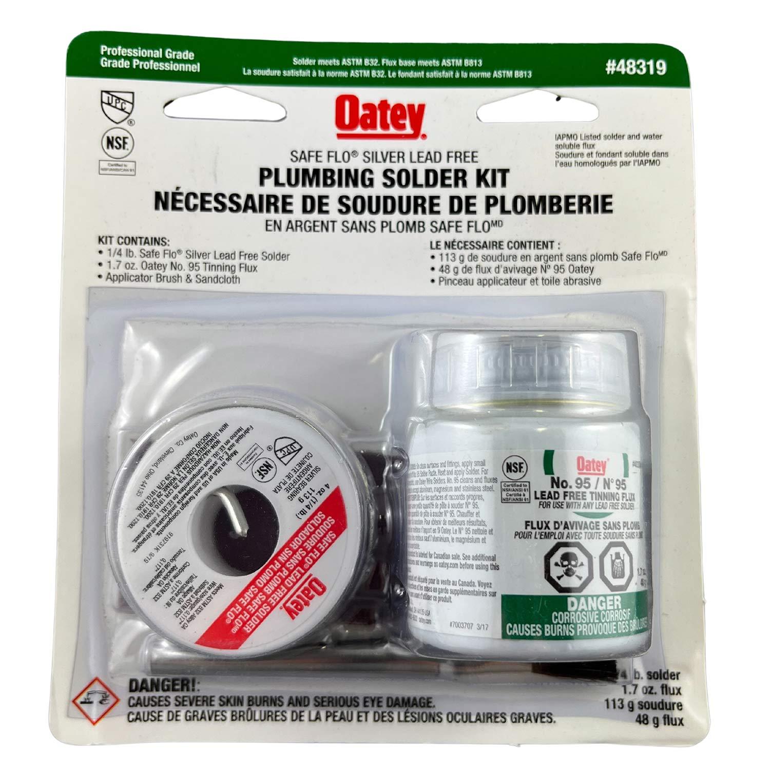 1/4 Kit de fil à soudure de lb
