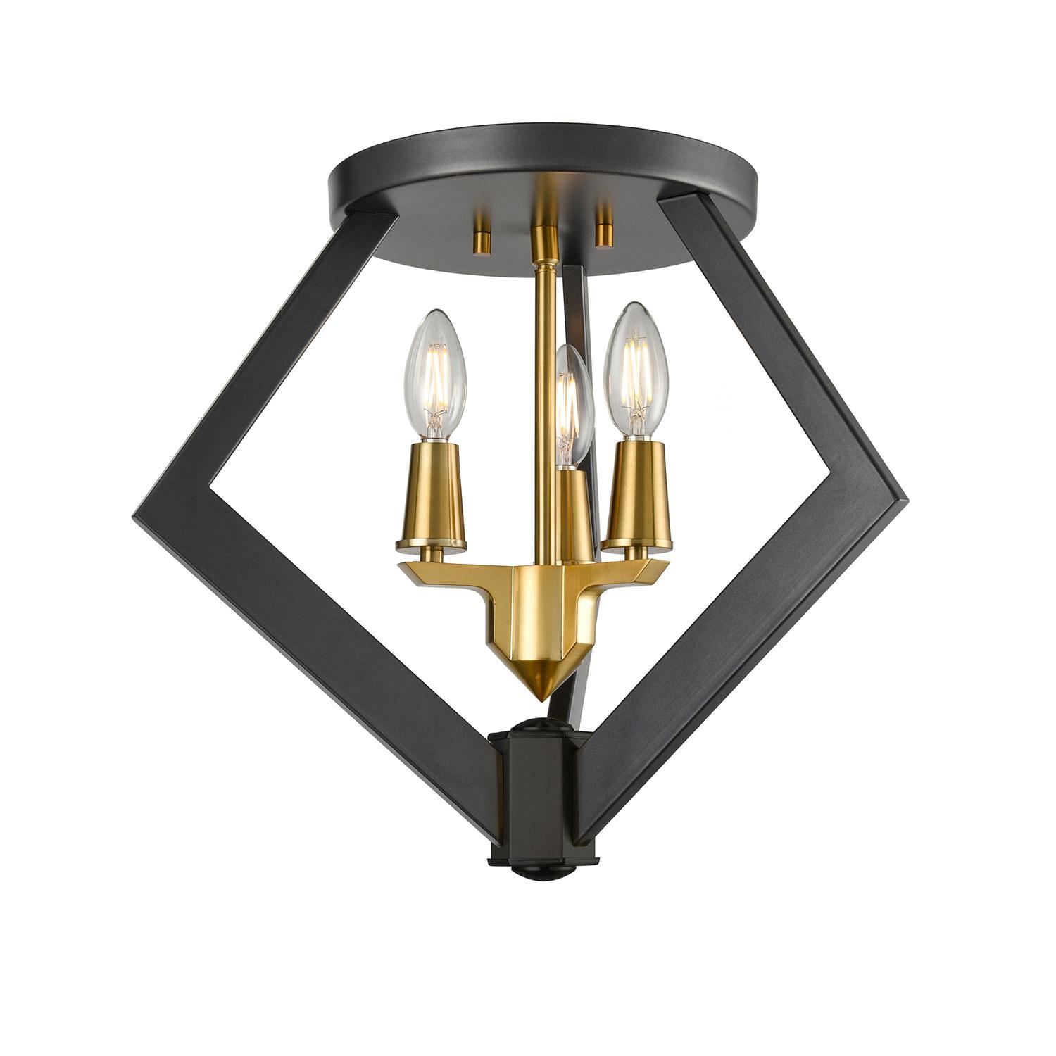 Plafonnier Flechette 3 Lumières
