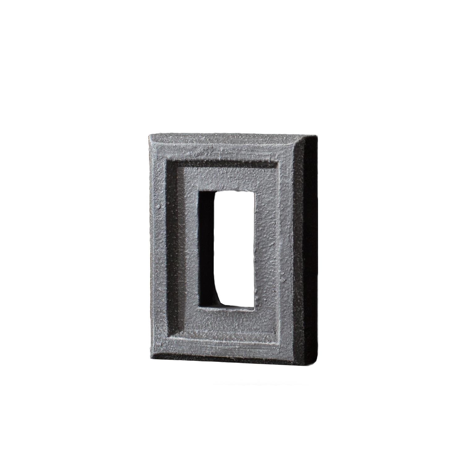 Garniture Électrique 6,25" x 8,25" - Mélange Brun Foncé