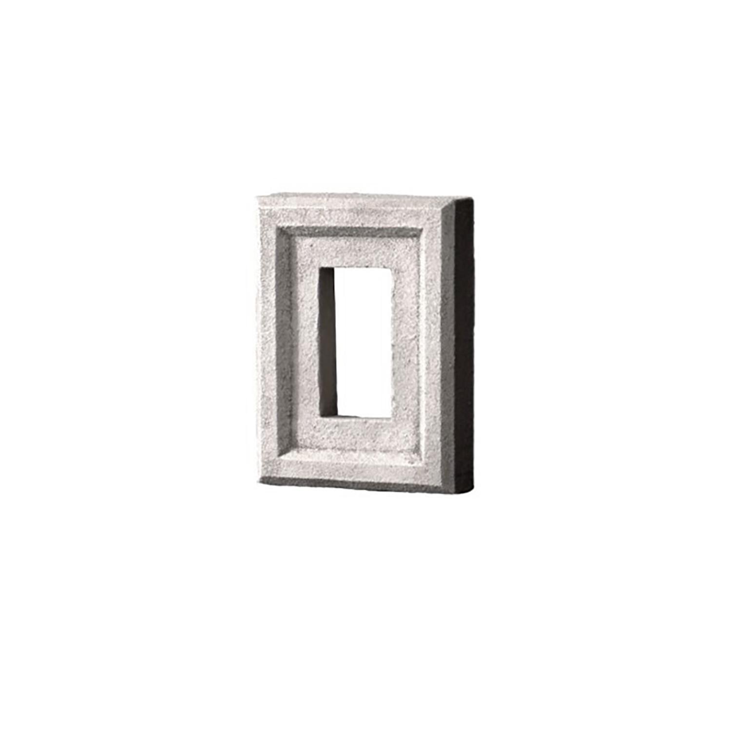 Garniture Électrique 6,25" x 8,25" - Calcaire