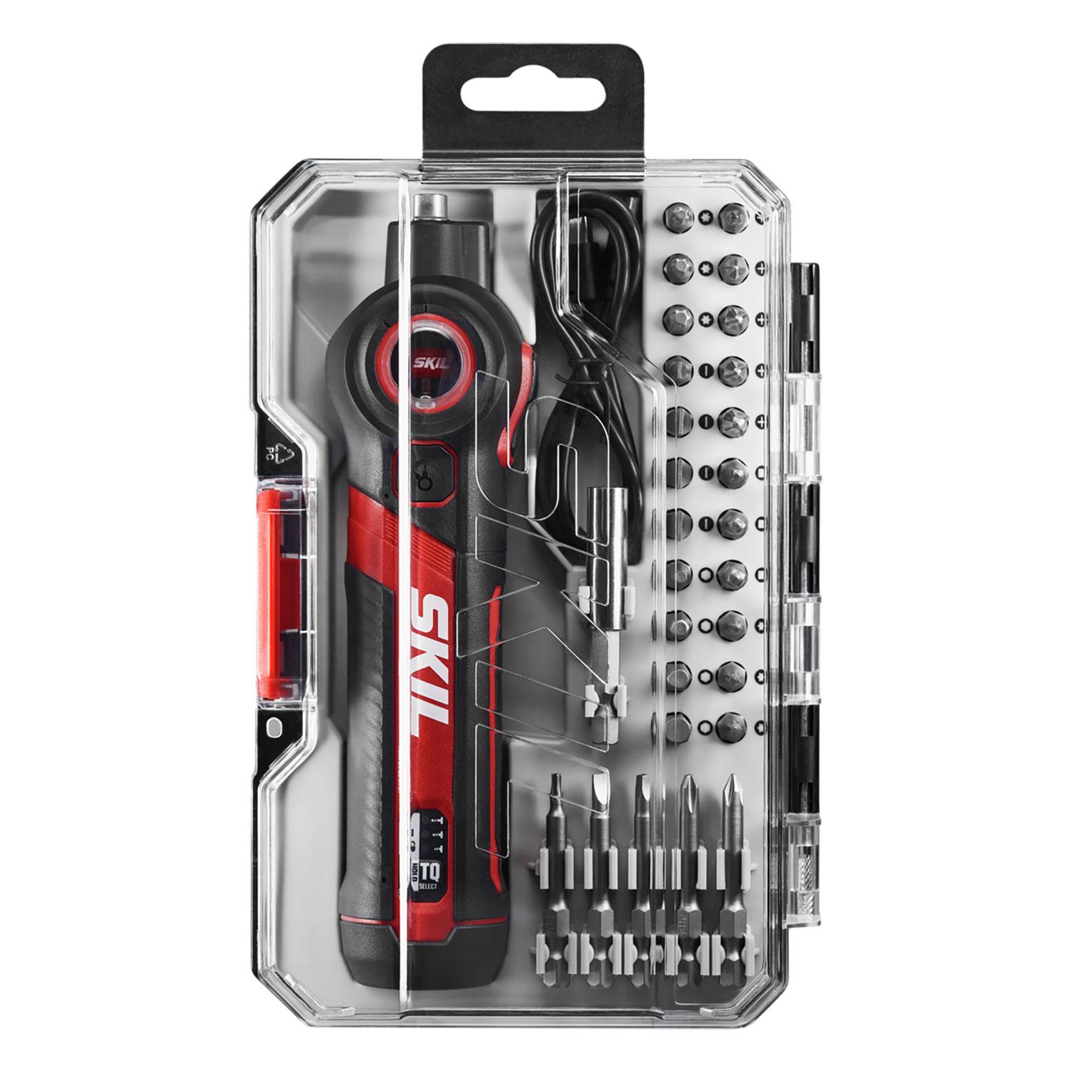 Tournevis Rechargeable SKIL Twist 2.0 4V avec Embouts
