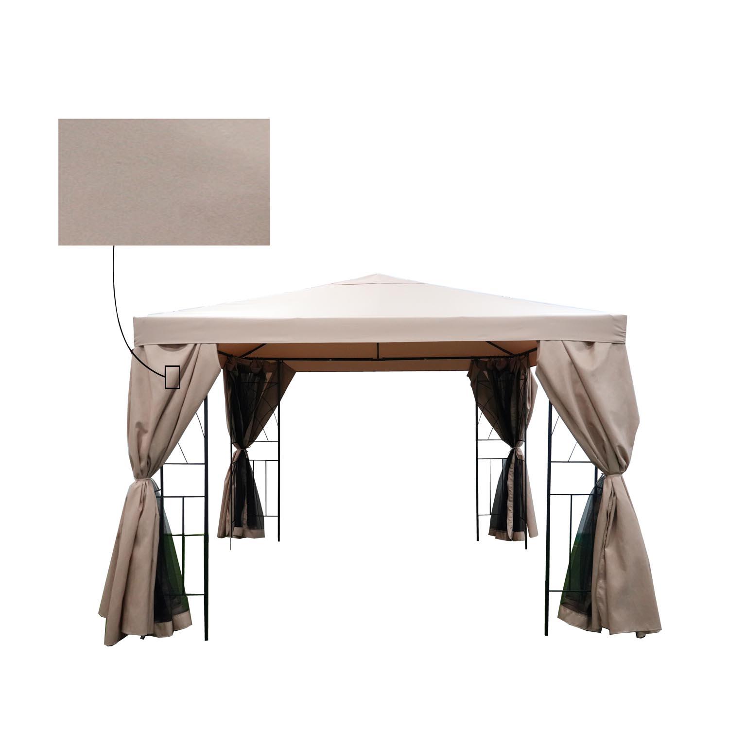 Rideaux pour Gazebo Arqué 10x10