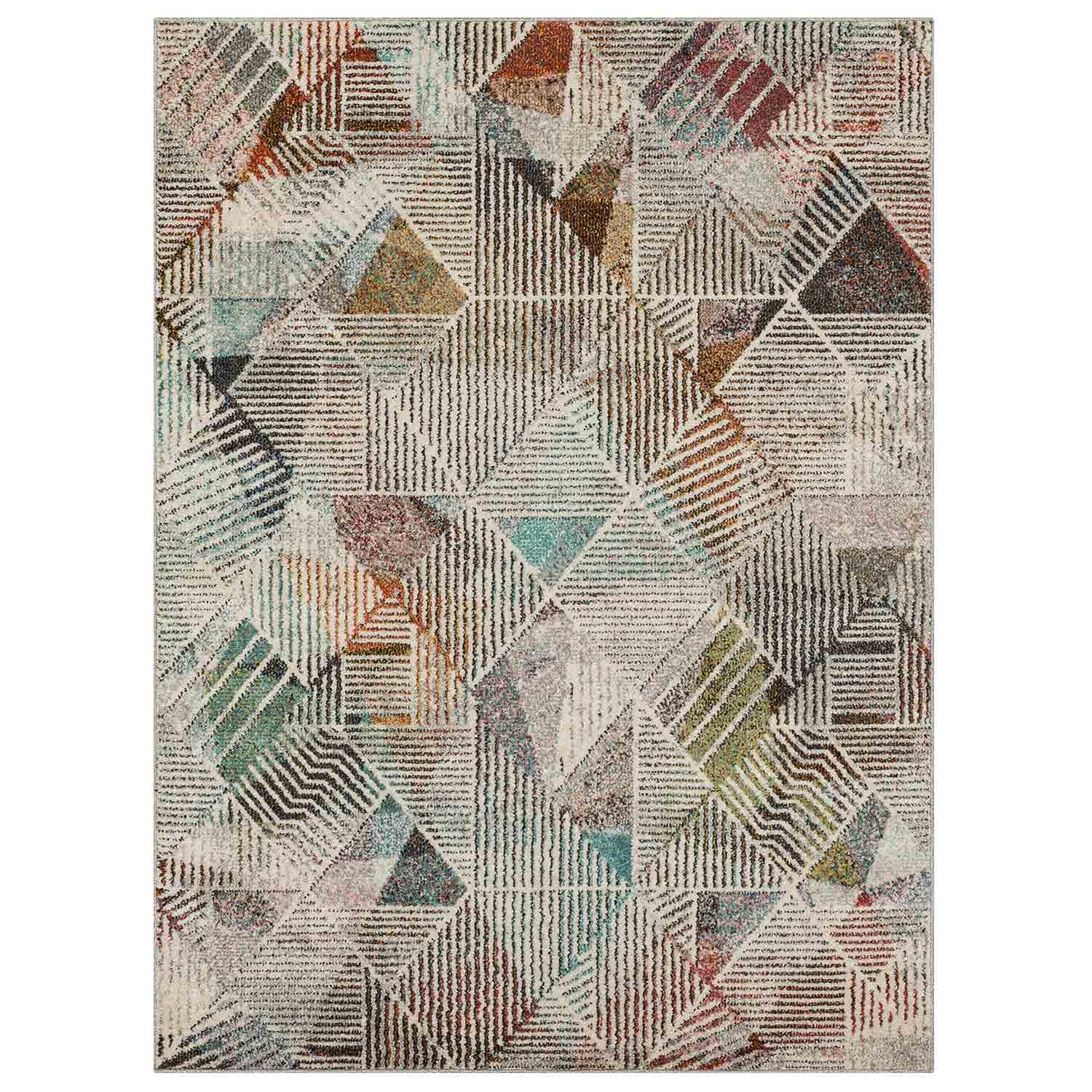 7'10" x 10' Geo Whimsy Area Rug