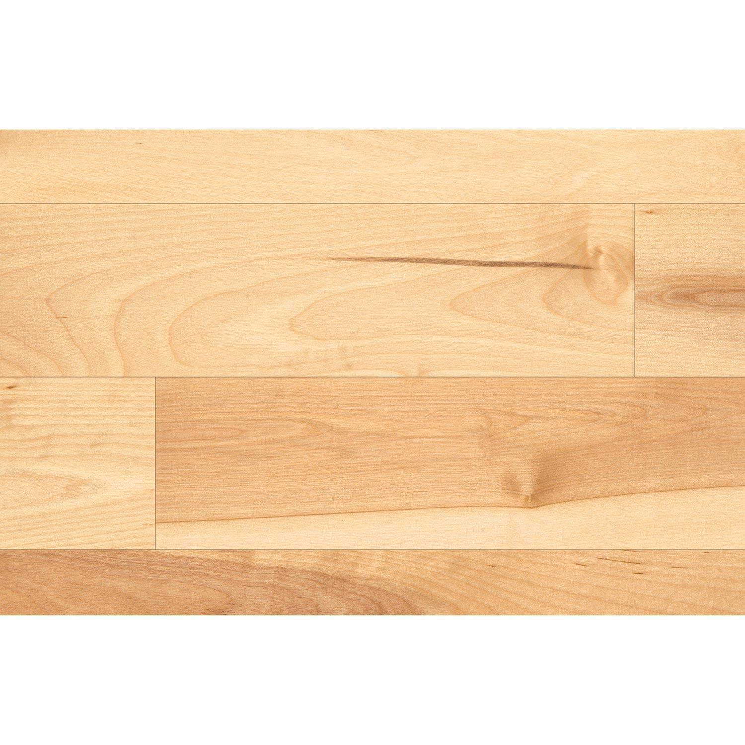 4-1/4'' Matte Birch Natural Hardwood Flooring