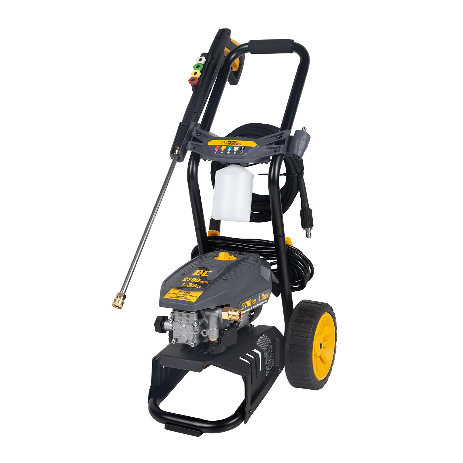Electric Pressure Washer 2700PSI, 1.3GPM