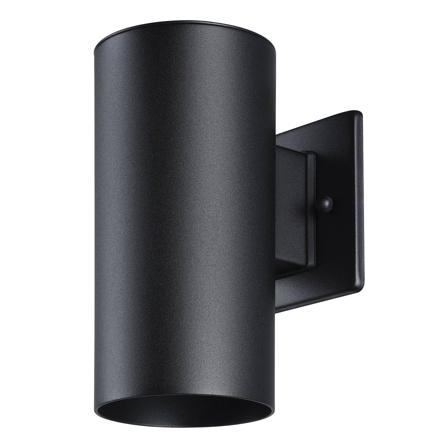 Turin Outdoor Wall Light, Black Finish