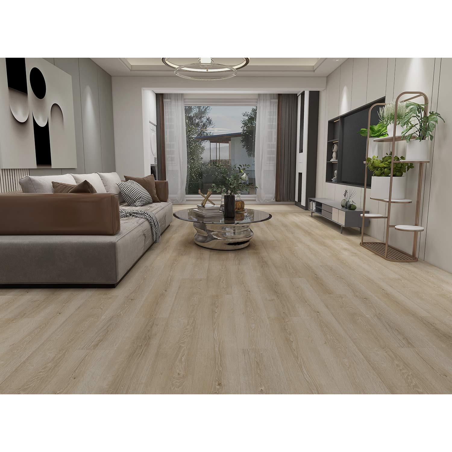 Vinyle rigide 6.5mm Kort&Co Jett Blonde 19.23 pi²/boîte