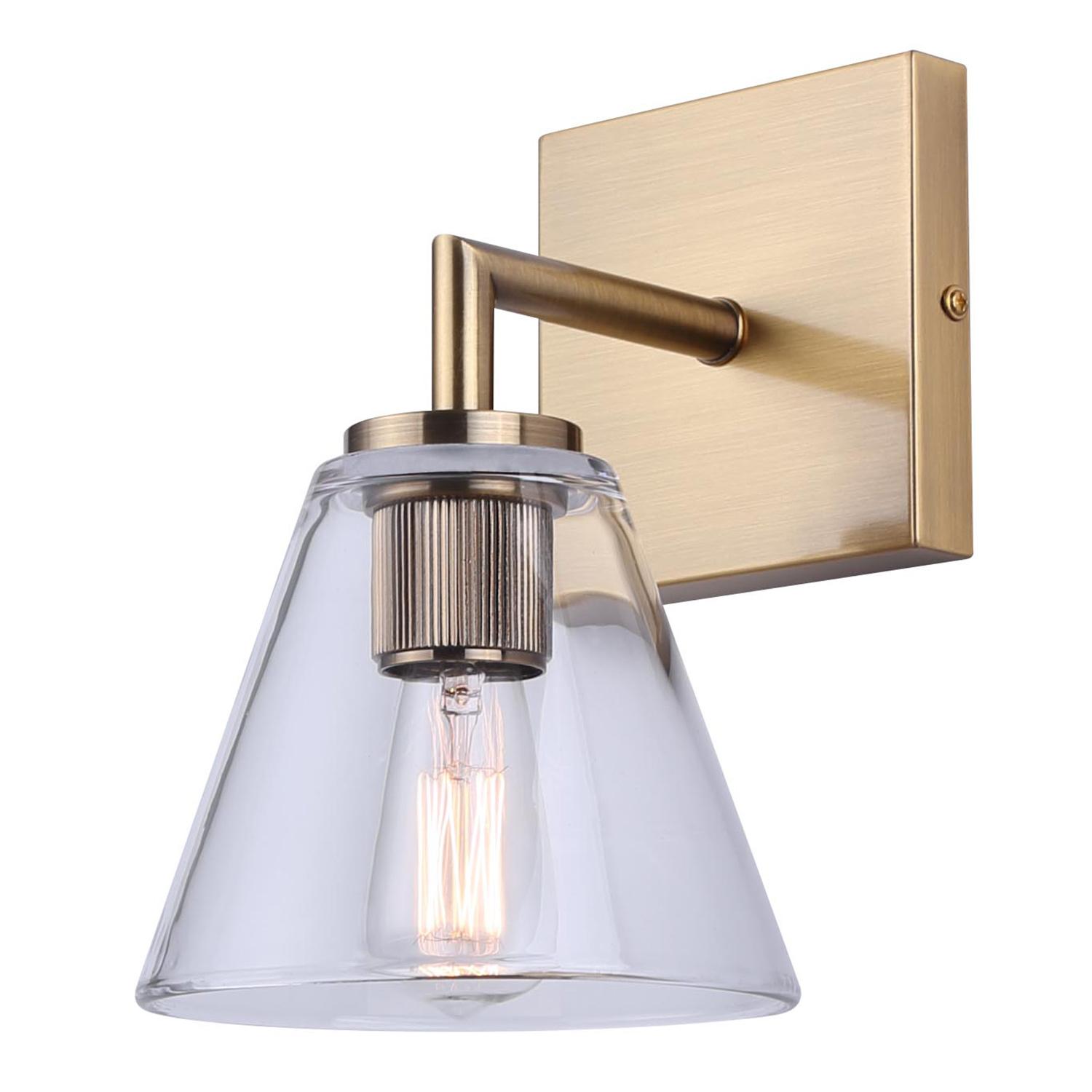 Berklie Gold Single Vanity Light