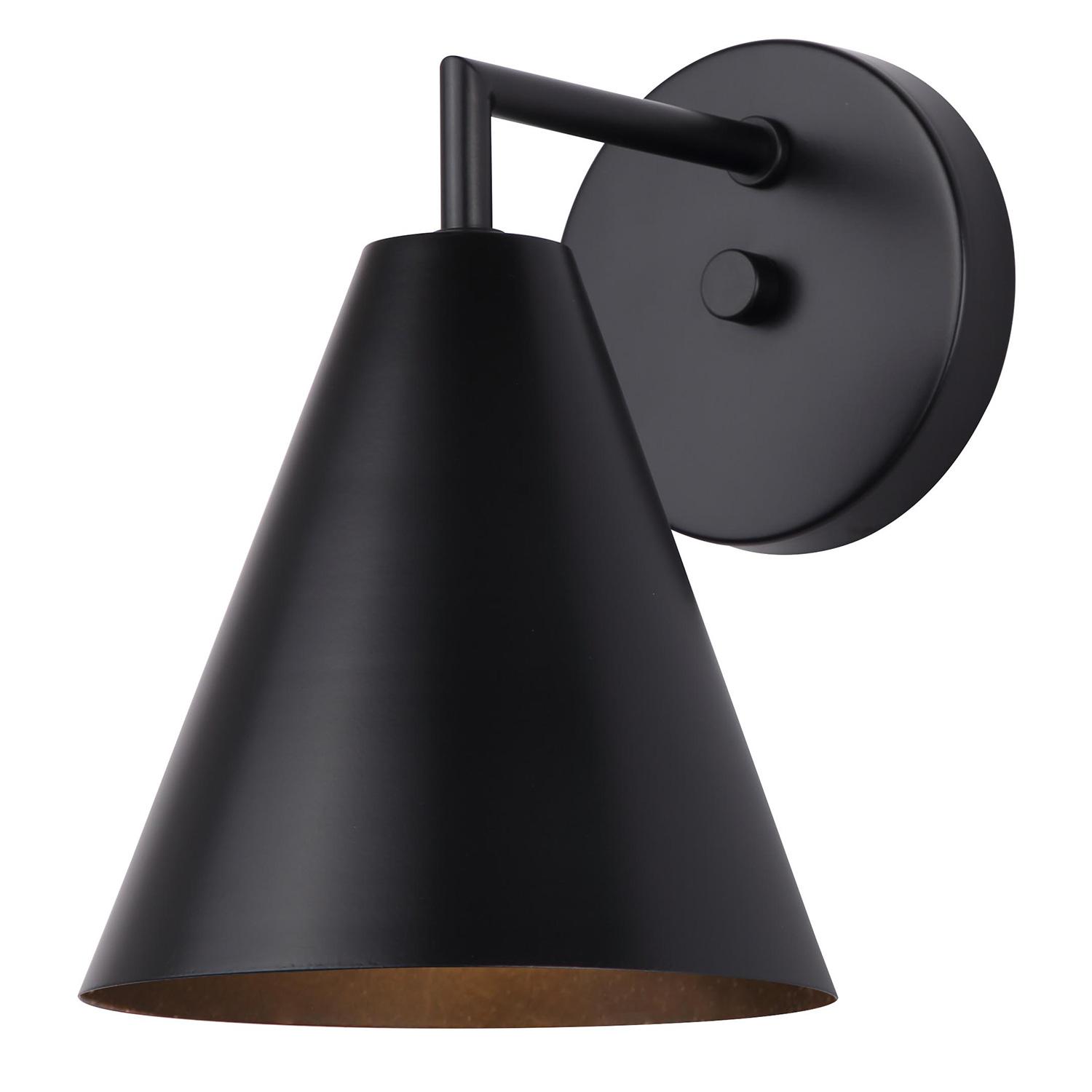 Emeri Matte Black Outdoor Light