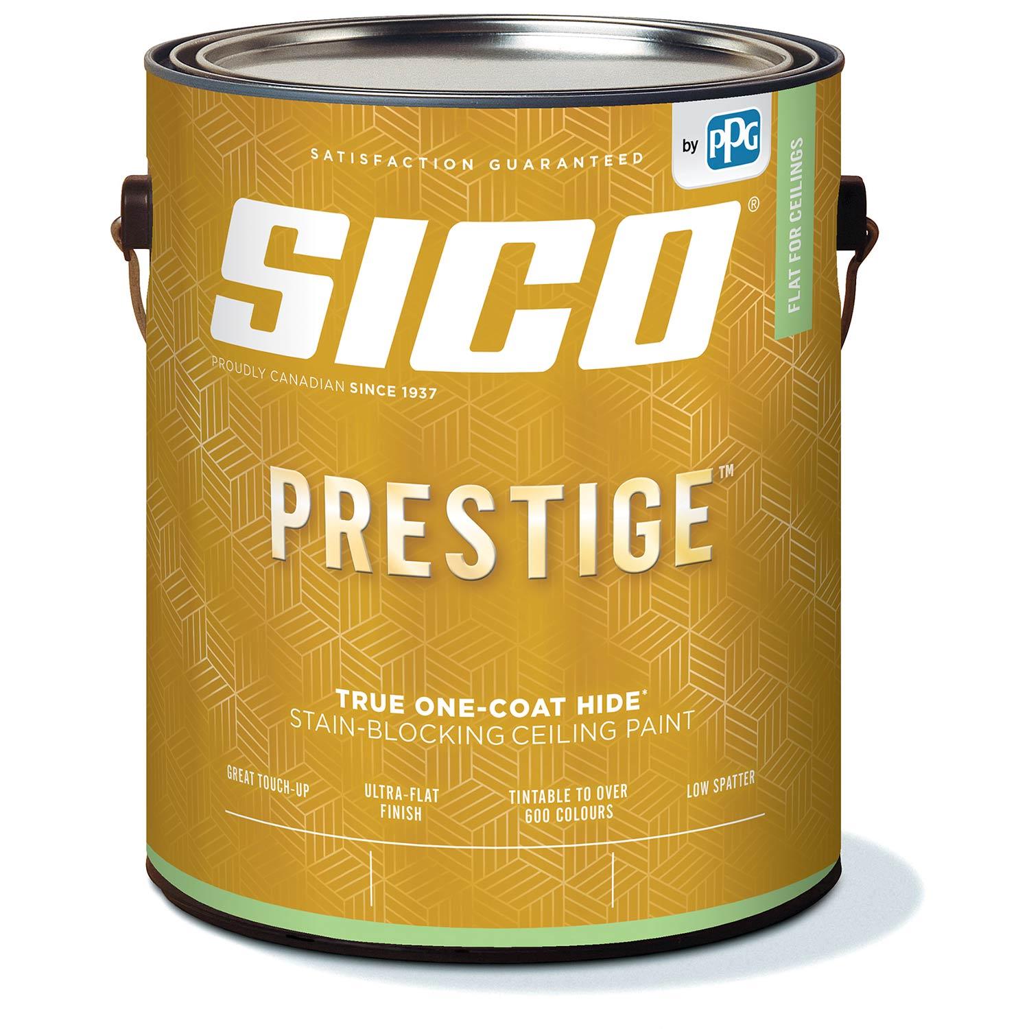 Peinture intérieure Sico Prestige blanc mat plafond 3.78L