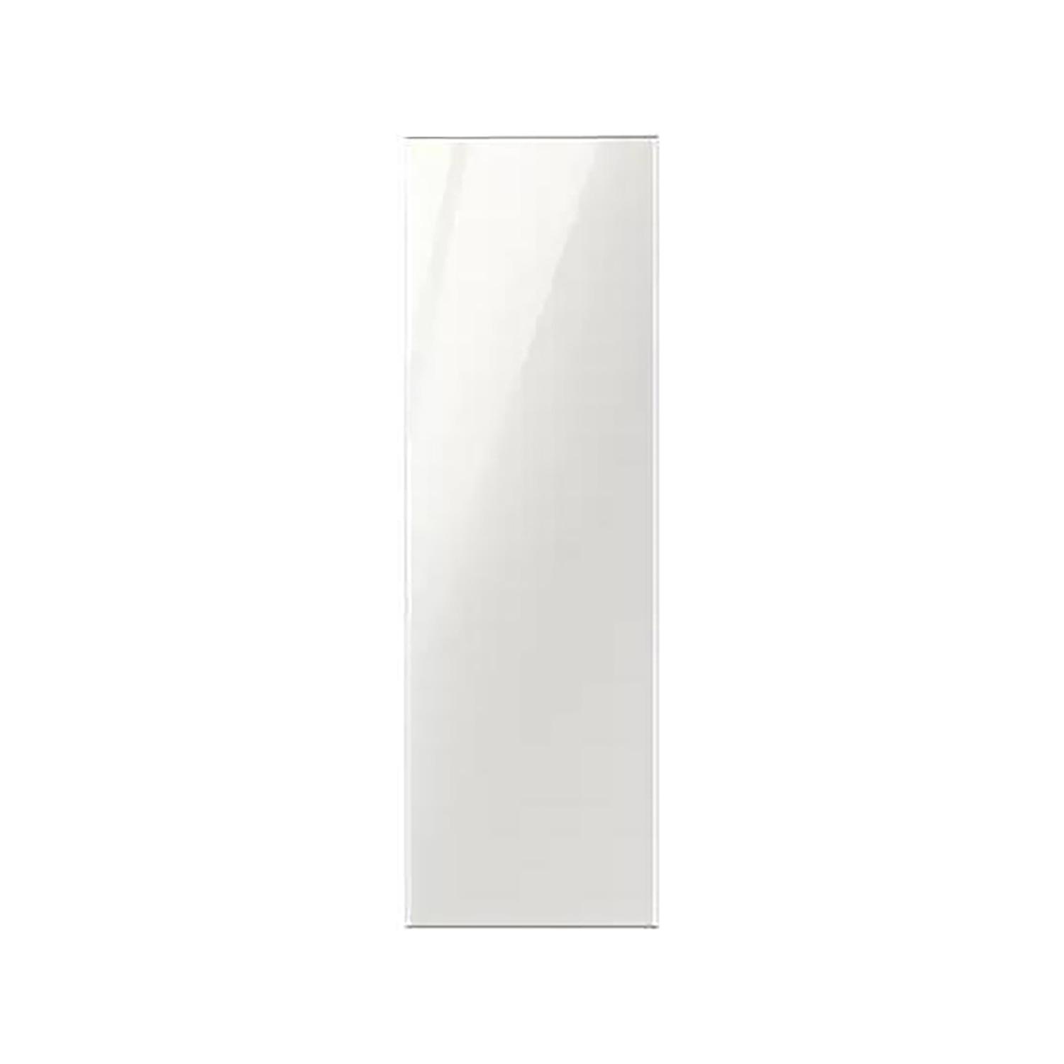 White - BESPOKE 1-Door Column Refrigerator/Freezer Panel