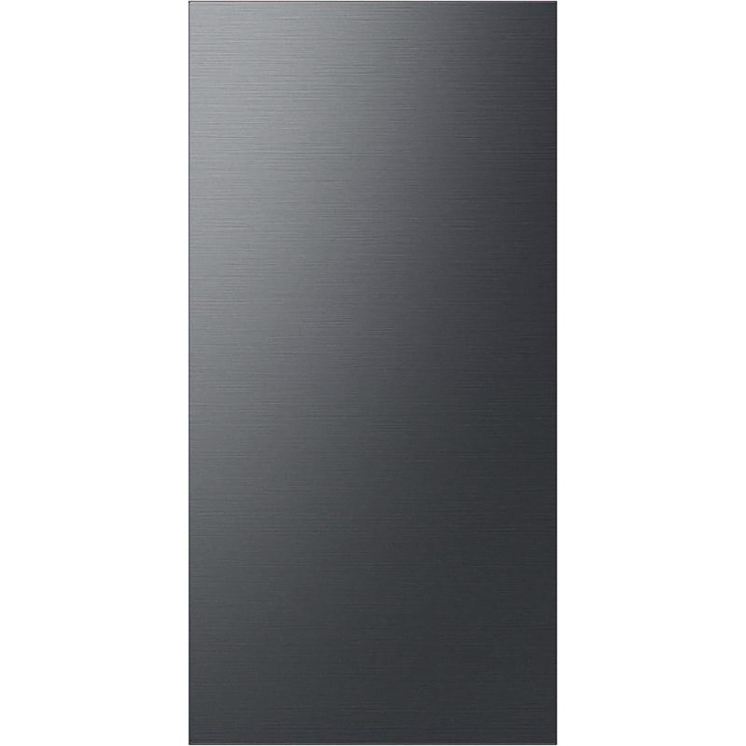 Panneau de porte BESPOKE acier noir mat