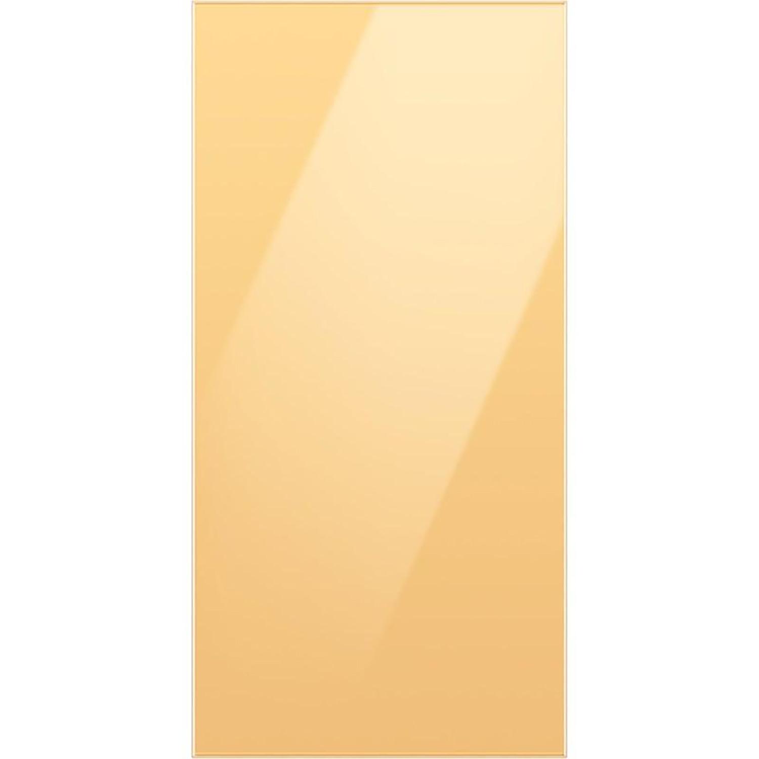 Bespoke Door Panel - Sunrise Yellow Glass