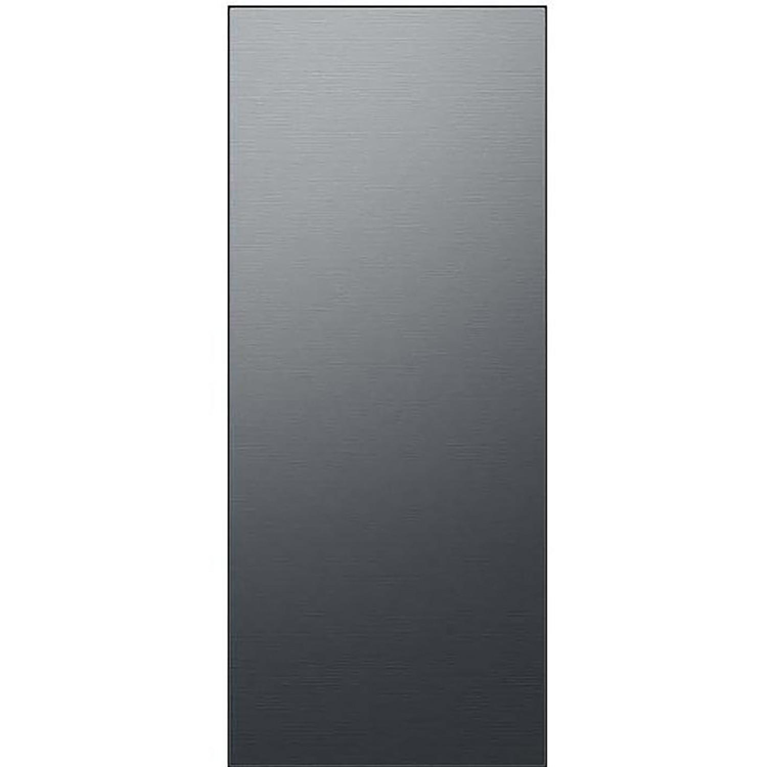 Panneau de porte BESPOKE acier noir mat
