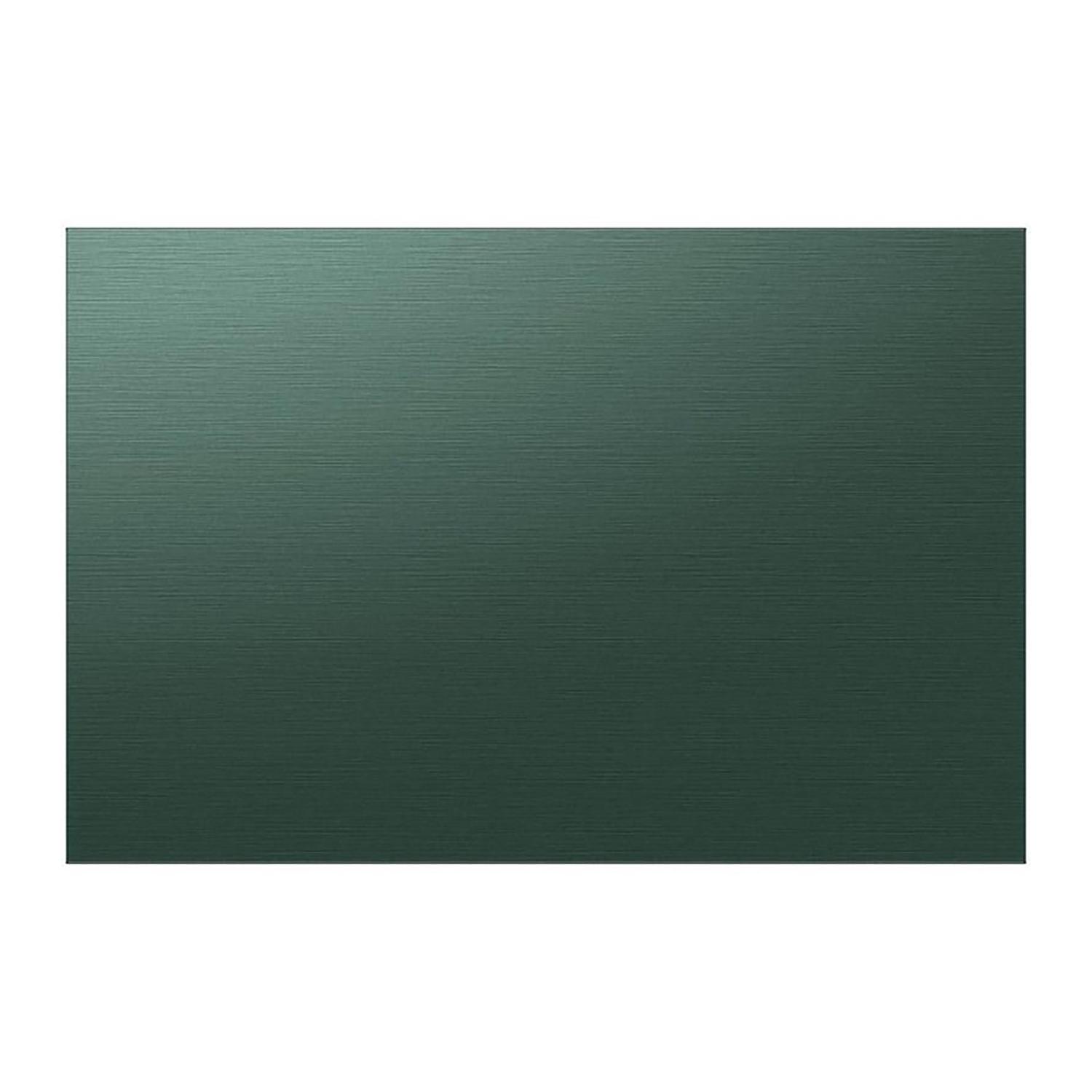 Bespoke Door Panel - Emerald Green Steel