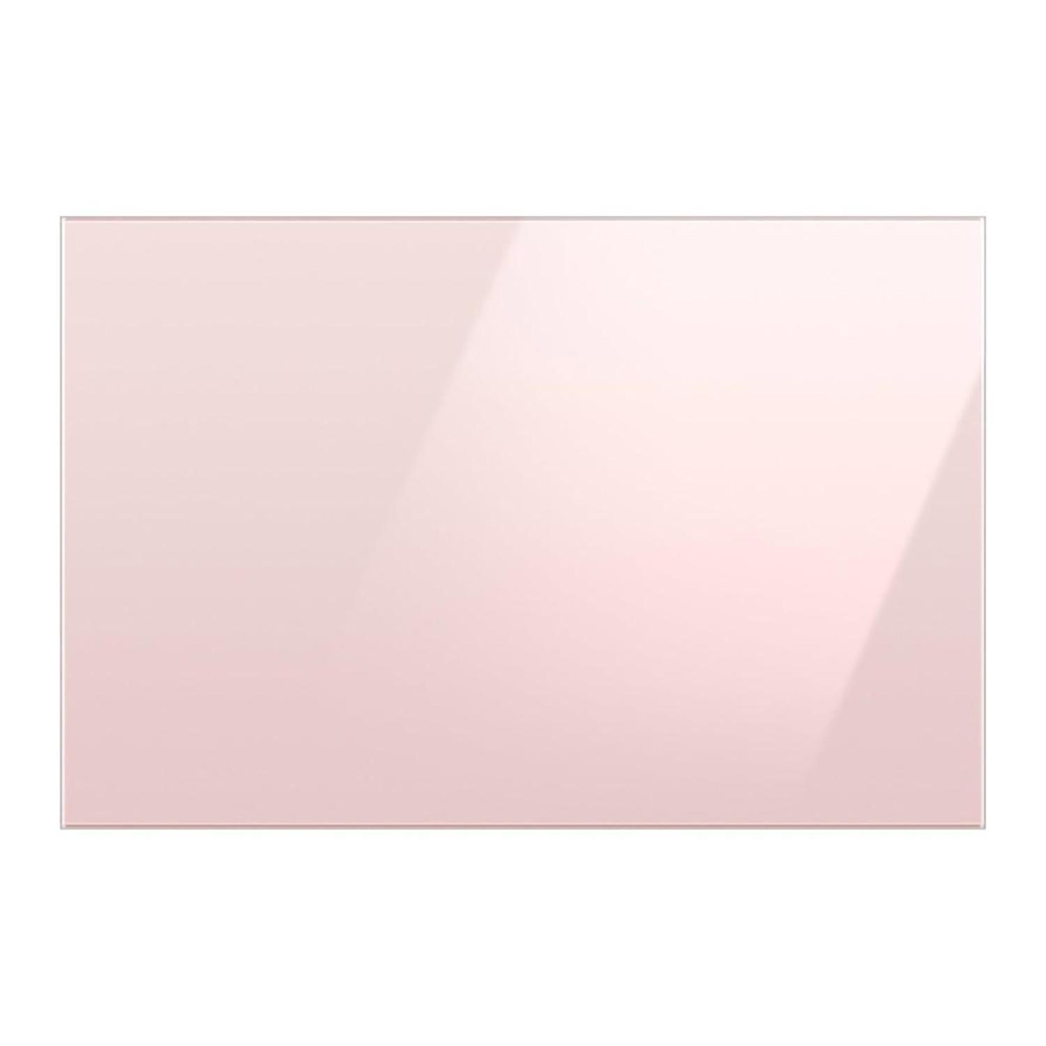 Bespoke Door Panel - Pink Glass