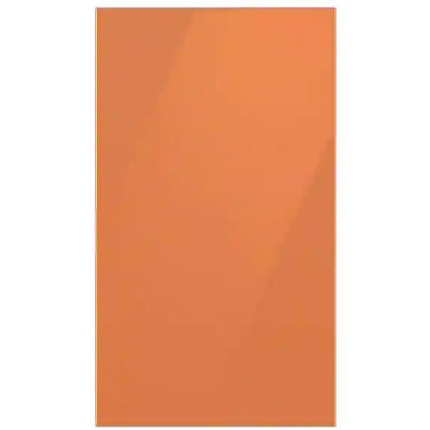 BESPOKE 4-Door Flex™ Refrigerator Panel Clementine Glass