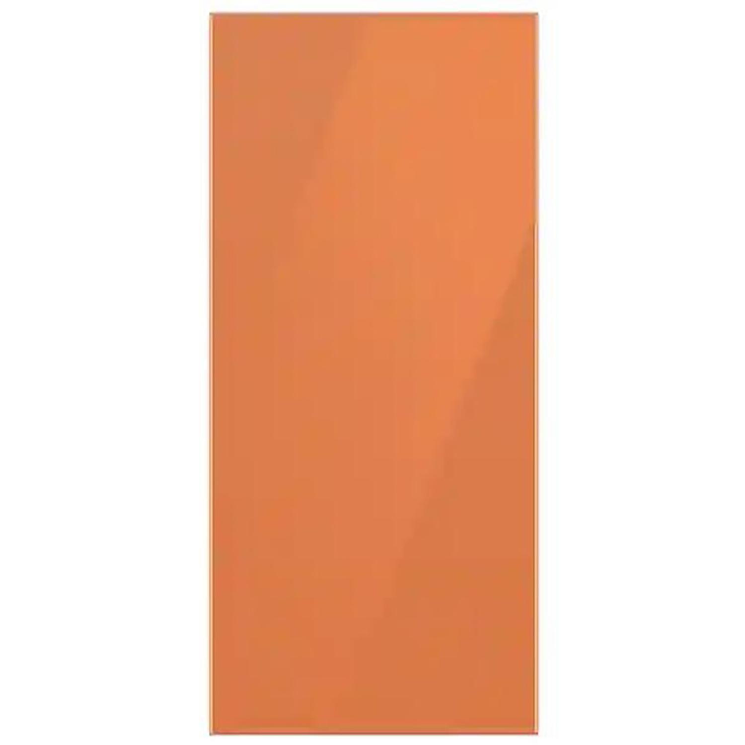 BESPOKE 4-Door Flex™ Refrigerator Panel Clementine Glass