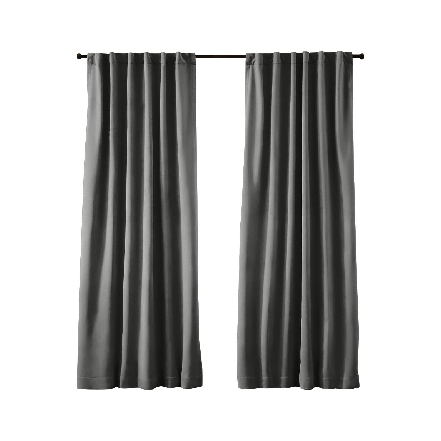 Seren Room Darkening Dual Header Curtain Panel 50 x 84