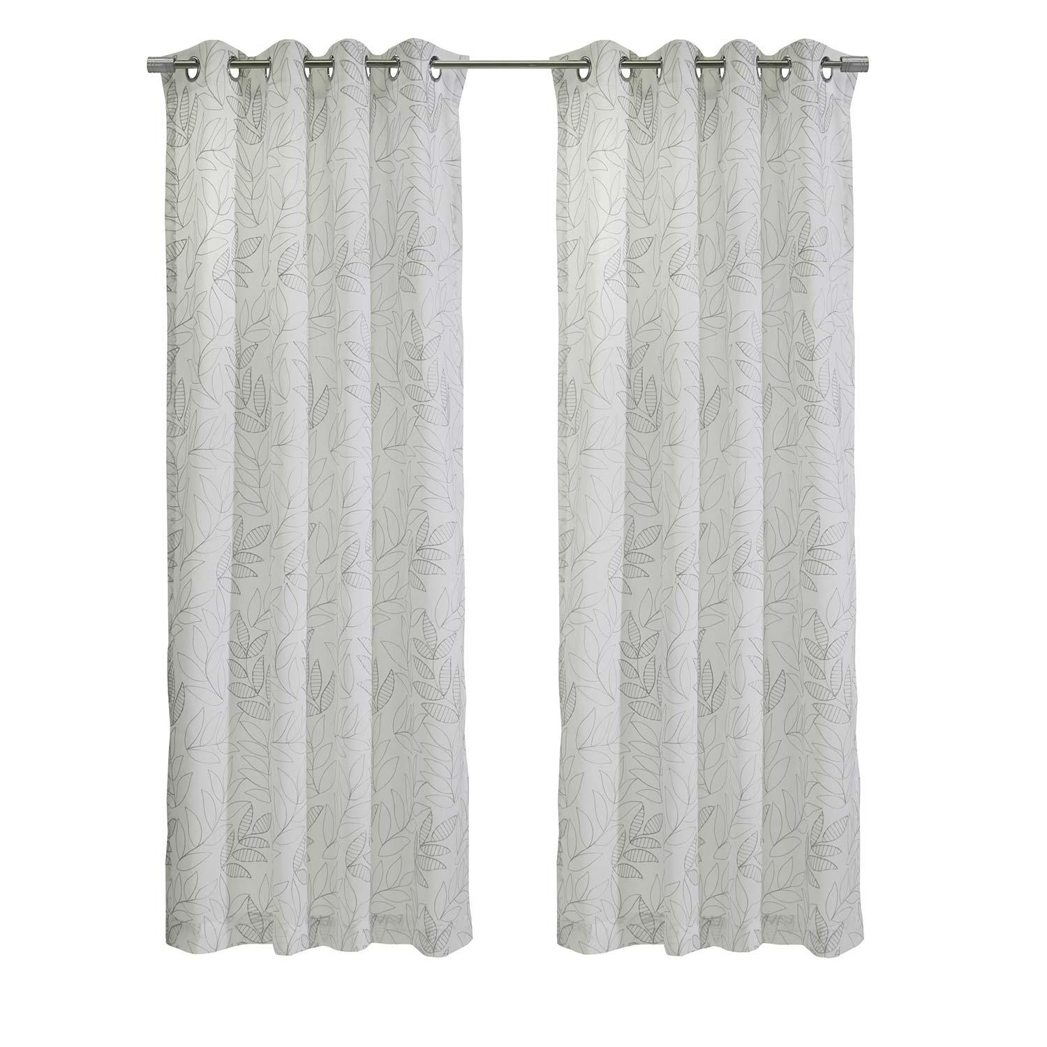 Valentina Grommet Panel - Embroidered Panel 52x84