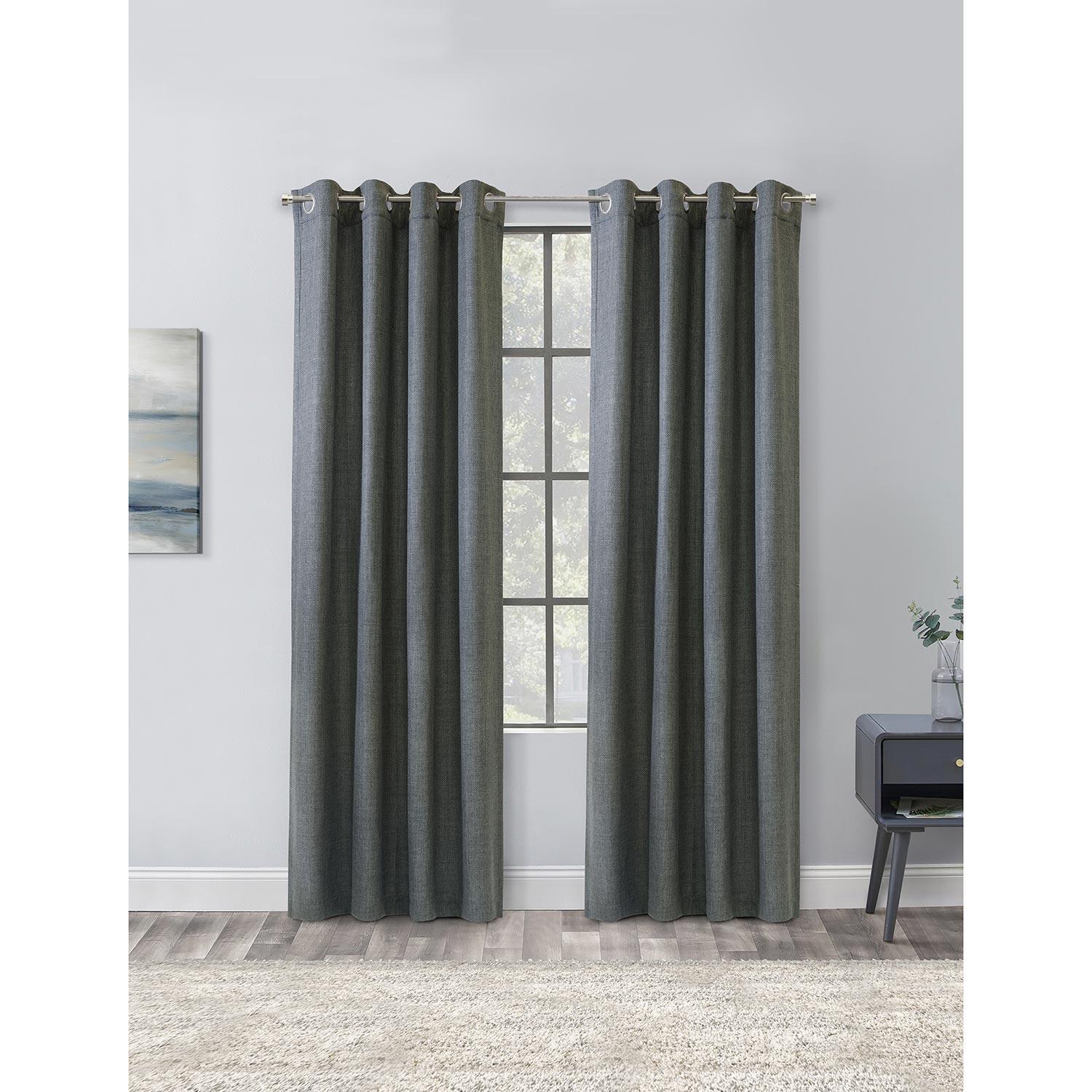 Panneau à œillets Sanders 52x84 gris